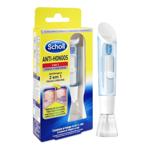 SCHOLL ANTI-HONGOS TRATAMIENTO UÑAS 2 EN 1