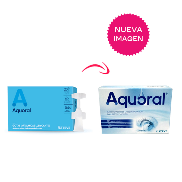 ESTEVE AQUORAL® 0,4% de Ácido Hialurónico (20 Monodosis x 0,5ml)
