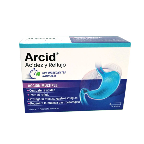 FAES FARMA ARCID ACIDEZ y REFLUJO (24 STICKS)
