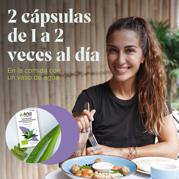 ARKOPHARMA ARKOCAPSULAS® ALOE VERA BIO (30 CÁPSULAS)