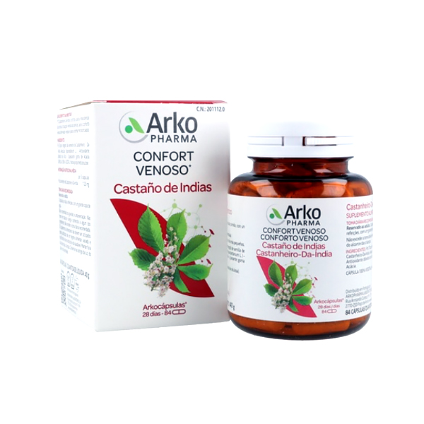 ARKOPHARMA ARKOCÁPSULAS® CASTAÑO DE INDIAS BIO (84 CÁPSULAS)