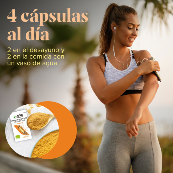 ARKOPHARMA ARKOCÁPSULAS GINSENG BIO (45 CAPSULAS)