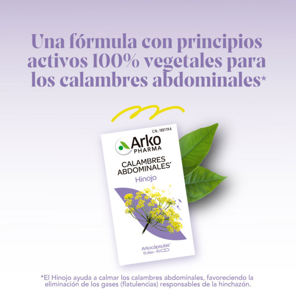 ARKOPHARMA ARKOCAPSULAS HINOJO (84 CÁPSULAS)