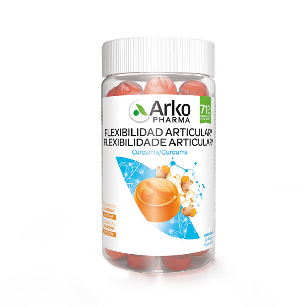 ARKOPHARMA ARKOGUMMIES FLEXIBILIDAD ARTICULAR (60 CARAMELOS GOMA)