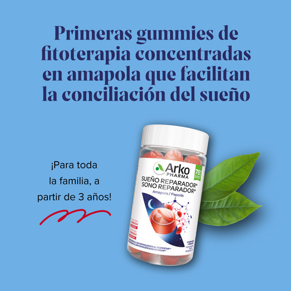 ARKOPHARMA ARKOGUMMIES SUEÑO REPARADOR (60 CARAMELOS GOMA)