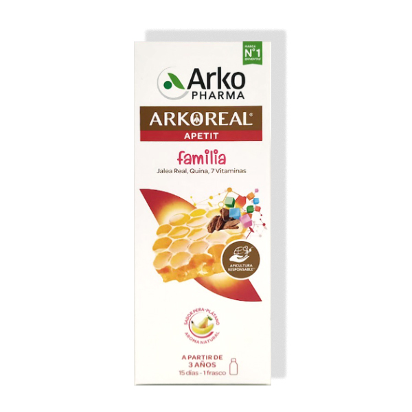ARKOPHARMA ARKOREAL APETIT FAMILIA JARABE +3 AÑOS (150ml)    