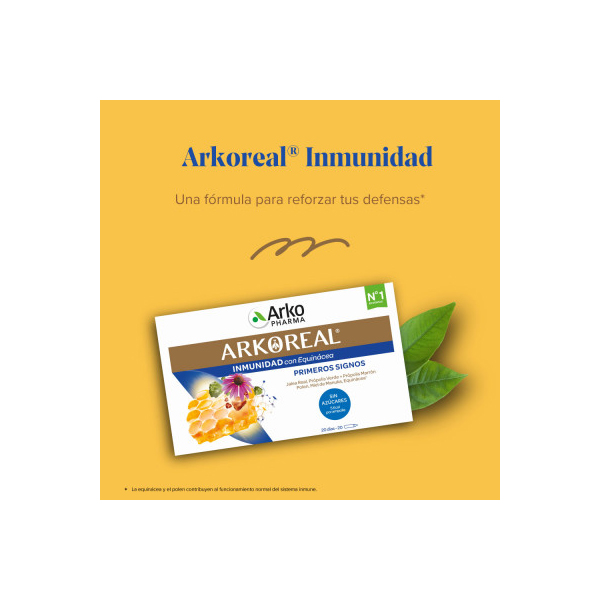ARKOPHARMA ARKOREAL® JALEA REAL INMUNIDAD BIO (20 AMPOLLAS)	