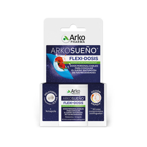 ARKOPHARMA ARKOSUEÑO FLEXIDOSIS (60 VEG.COMP.SUBLINGUALES)