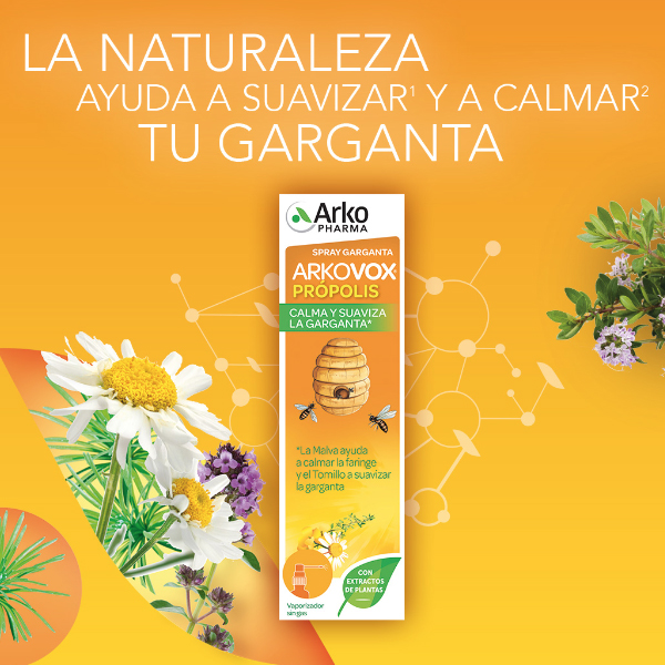 ARKOPHARMA ARKOVOX PRÓPOLIS MENTA solución bebibles (140ml)
