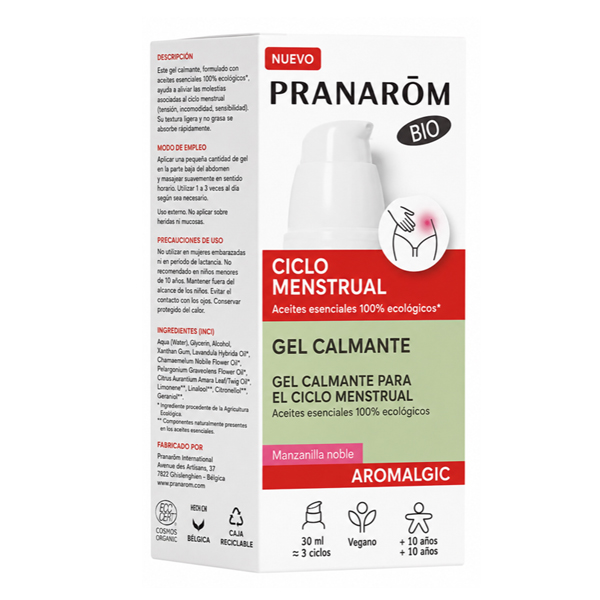 PRANAROM AROMALGIC GEL CALMANTE CICLO MENSTRUAL (30ML)