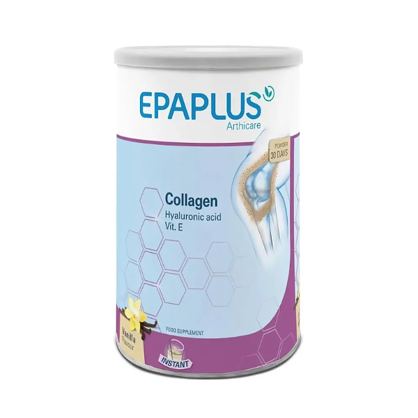 EPAPLUS ARTHICARE COLAGENO + AC.HIALURONICO + VIT.E SABOR VAINILLA INSTANT (305g)