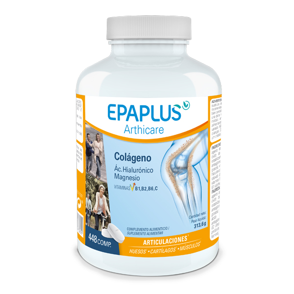 EPAPLUS ARTHICARE COLÁGENO + HIALURÓNICO + MAGNESIO (448 COMPRIMIDOS)	