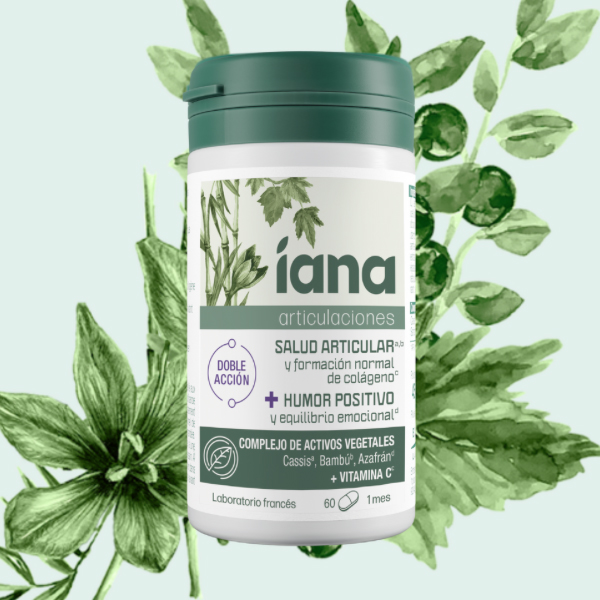 IANA ARTICULACIONES Y HUMOR POSITIVO (60 COMPRIMIDOS)