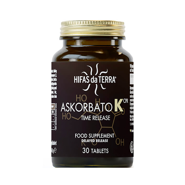 HIFAS DA TERRA ASKORBATO-K Vitamina C (30 CÁPS.VEGANAS)