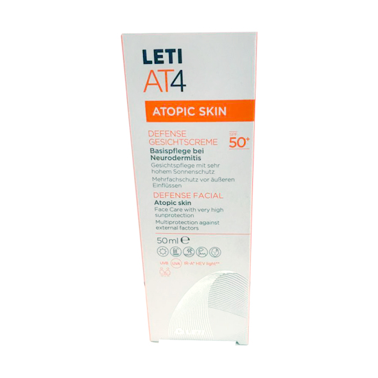 LETI LABORATORIOS AT4 DEFENSE FACIAL SPF50+  (50ML) 