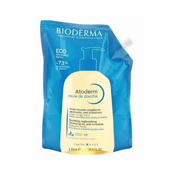 BIODERMA ATODERM ACEITE DE DUCHA ECO-RECARGA (1 LITRO)