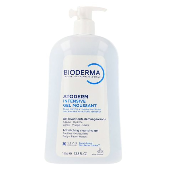 BIODERMA ATODERM INTENSIVE GEL MOUSSANT (1 LITRO)		