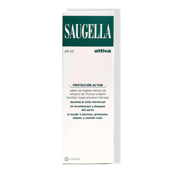 SAUGELLA ATTIVA HIGIENE INTIMA  EDAD FERTIL, EMBARAZO Y POST-PARTO (250ml)
