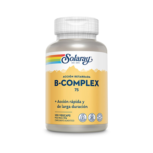 SOLARAY B-COMPLEX 75 (100 VEG.CAPSULAS)