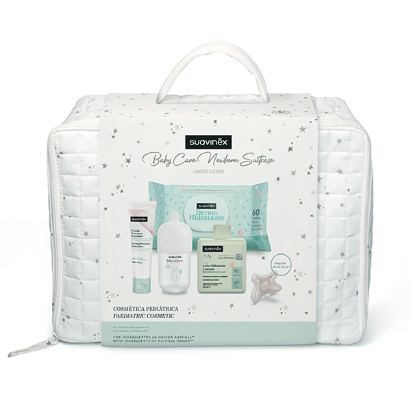 SUAVINEX BABY CARE SUITCASE MALETA NACIMIENTO COLOR BLANCO (5 PRODUCTOS BEBÉ)