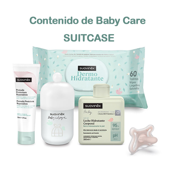 SUAVINEX BABY CARE SUITCASE MALETA NACIMIENTO COLOR BLANCO (5 PRODUCTOS BEBÉ)