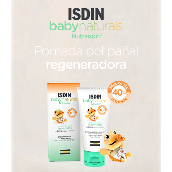 ISDIN DUO BABYNATURALS CREMA PAÑAL REGENERADORA ZN40 (2 UNIDADES X 100ML)	