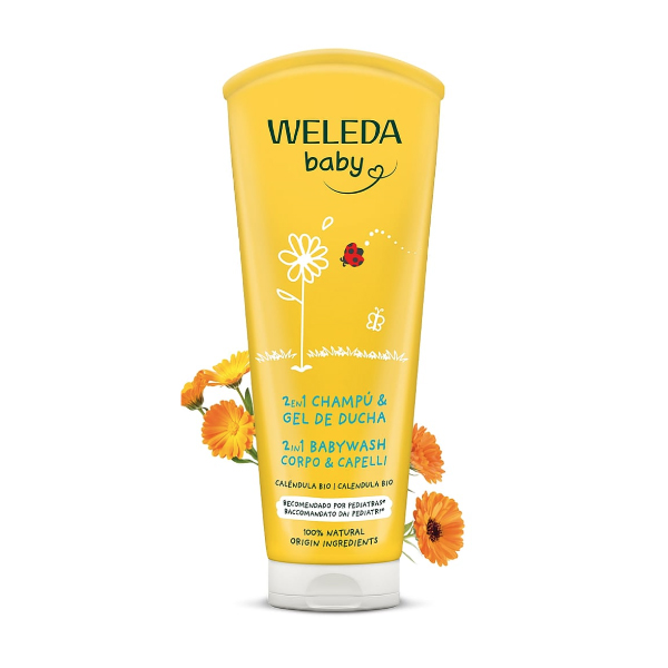WELEDA BABY NECESER VERANO NOVEDAD! GEL-CHAMPU DE CALENDULA (200ML) + CREMA DE PAÑAL DE CALENDULA (75ML)
