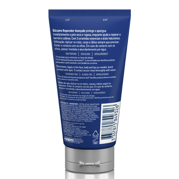 CERAVE BÁLSAMO REPARADOR AVANZADO PARA ROSTRO, CUERPO Y LABIOS (50ML)