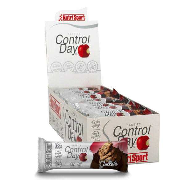 NUTRISPORT BARRITA CONTROLDAY GALLETA CAJA (28 UDS x 44G)