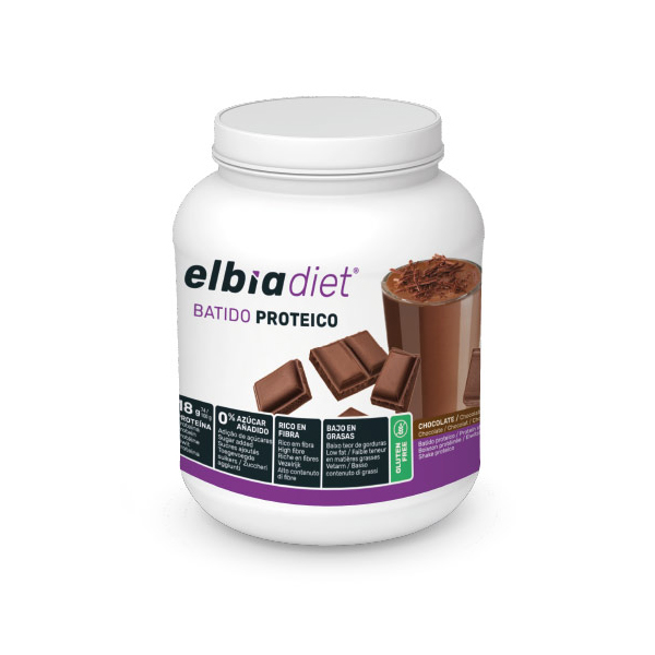 ELBIA BATIDO PROTEICO CHOCOLATE (BOTE 400GR)