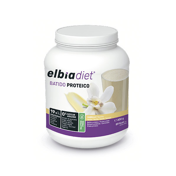 ELBIA BATIDO PROTEICO VAINILLA (BOTE 400GR)