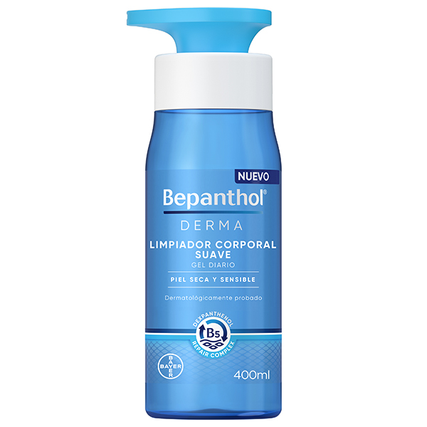 BAYER BEPANTHOL DERMA LIMPIADOR CORPORAL SUAVE GEL DIARIO (400ml)	