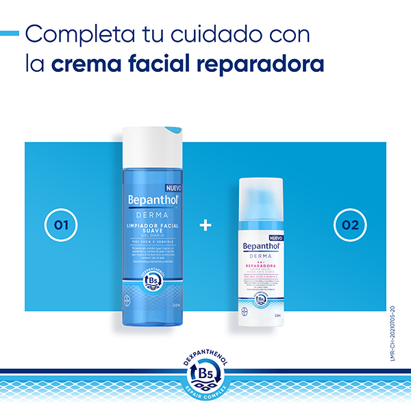 BAYER BEPANTHOL DERMA LIMPIADOR FACIAL SUAVE GEL DIARIO (200ML)		