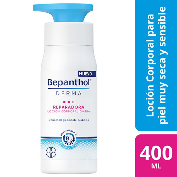 BAYER BEPANTHOL DERMA REPARADORA LOCIÓN CORPORAL DIARIA (400ML)	