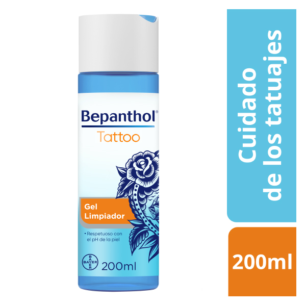 BAYER BEPANTHOL TATTOO GEL LIMPIADOR (200ML)
