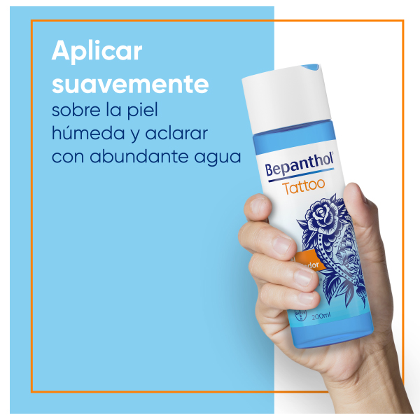 BAYER BEPANTHOL TATTOO GEL LIMPIADOR (200ML)