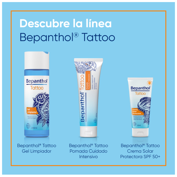 BAYER BEPANTHOL TATTOO GEL LIMPIADOR (200ML)