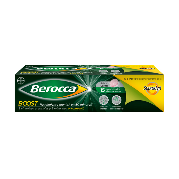 BAYER BEROCCA BOOST (15 comp. efervescentes)			