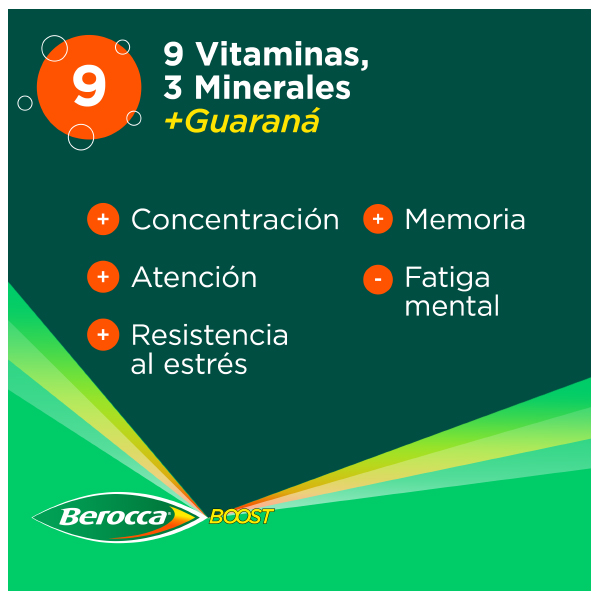 BAYER BEROCCA BOOST (15 comp. efervescentes)			