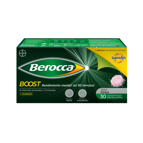 BAYER BEROCCA BOOST (30 comp. efervescentes)