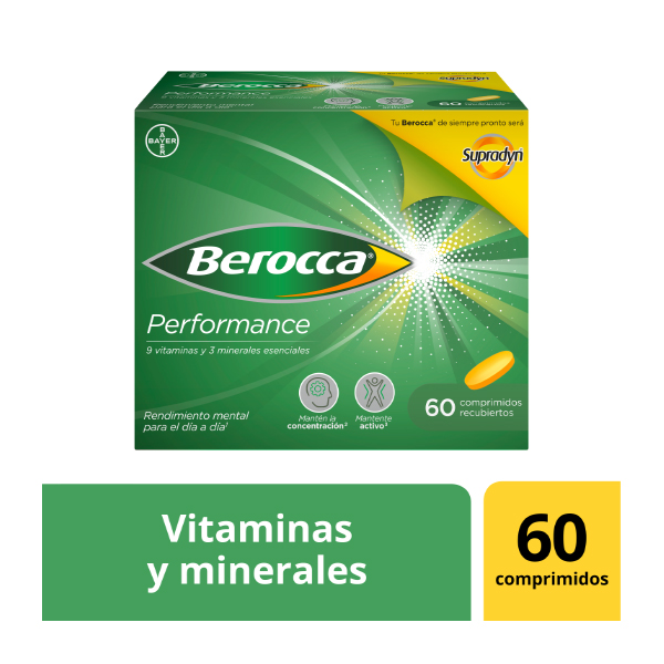 BAYER BEROCCA Performance (60 Comprimidos)