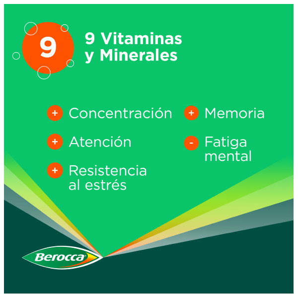 BAYER Berocca Performance Naranja (30comp. efervescentes)