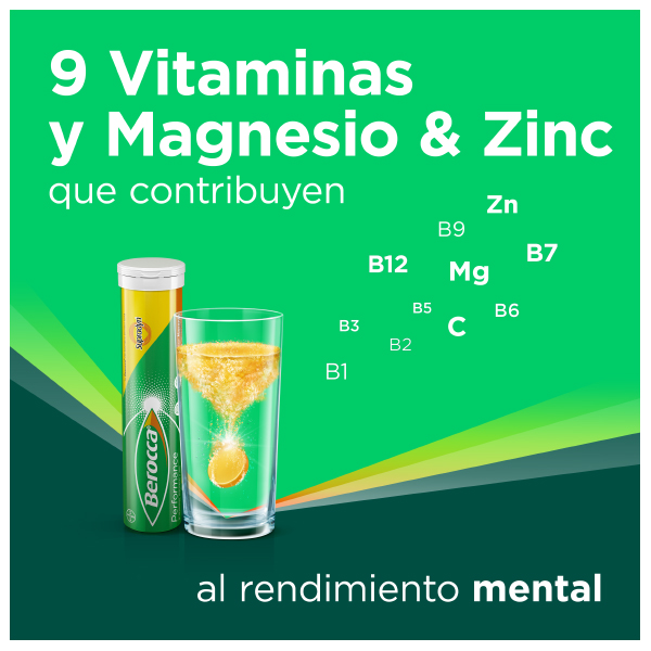 BAYER Berocca Performance Naranja (30comp. efervescentes)