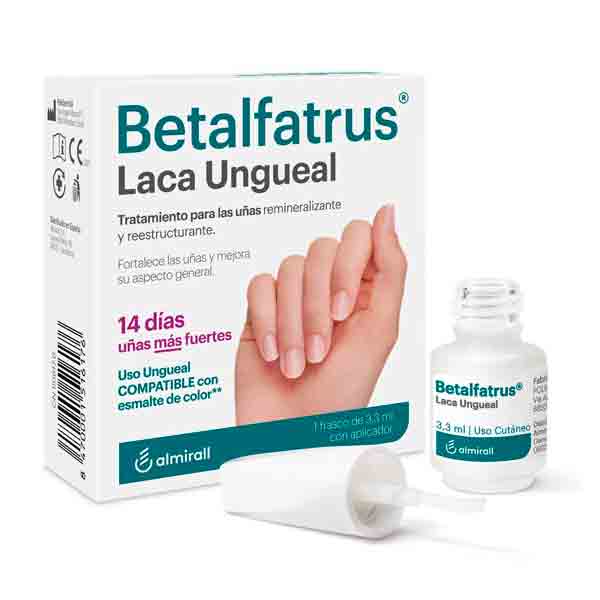 ALMIRALL Betalfatrus® LACA UÑAS (Frasco aplicador 3,3ml)	