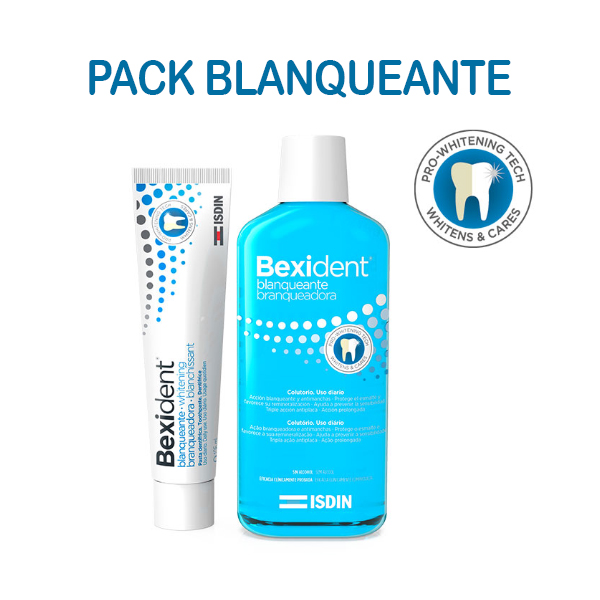BEXIDENT PASTA DENTAL BLANQUEANTE (2 UNIDADES X 125ml)