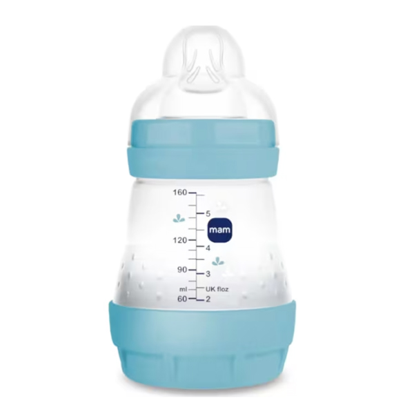 MAM BABY BIBERON EASY STAR ANTICOLICO + 0M AZUL (160ML) 