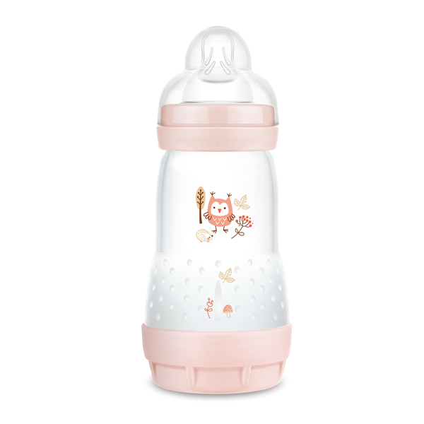 MAM BABY BIBERÓN EASY START ANTI-COLIC ROSA +2M (320ML)