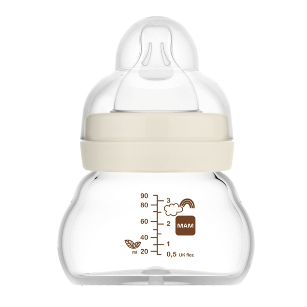 MAM BABY BIBERON FEEL GOOD CRISTAL +0M NEUTRO (90ML)