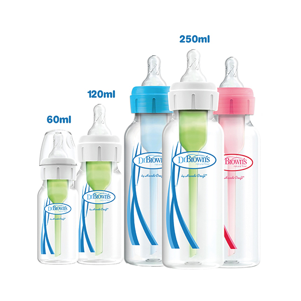 DR. BROWN´S BIBERÓN OPTIONS PLUS + BOCA ESTRECHA (60ML)