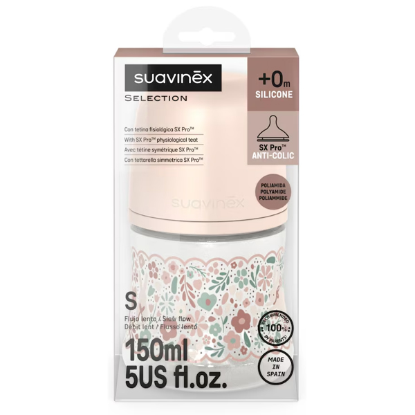 SUAVINEX BIBERON SX PRO ANTI-COLIC SILICONA TETINA T.S (150ML) 